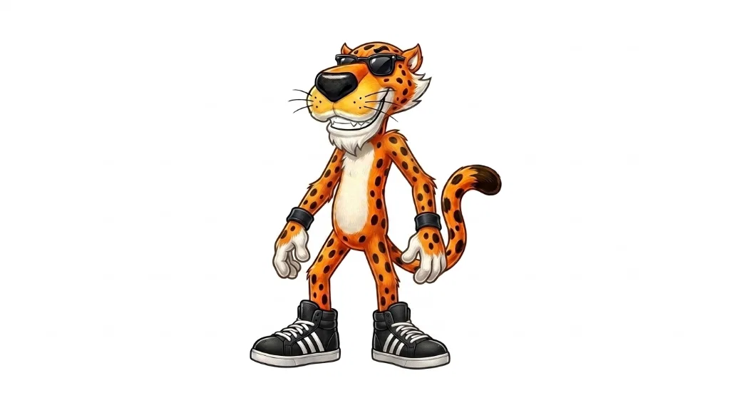 Mô hình 3D Chester the Cheetah nhân vật Cheetos - Image 1