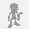 Mô hình 3D Chester the Cheetah nhân vật Cheetos - Thumbnail 2