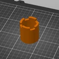 Phần mở rộng trục giữ cuộn nhựa 2kg (Core One Spool Centre) - Thumbnail 2