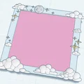 Khung ảnh 3D 10x10cm chủ đề bầu trời đêm trượt lắp dễ dàng - Thumbnail 1