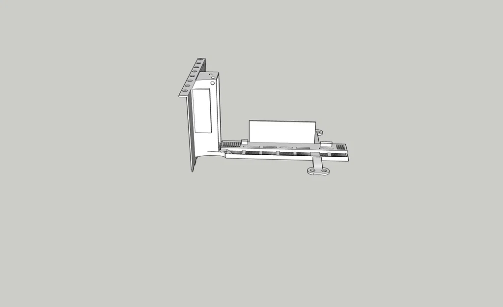 Giá đỡ GPU dựng đứng custom loop cho Bykski N-ICH5090DX3-X (BeQuiet! Light Base 900DX/FX) - Image 1