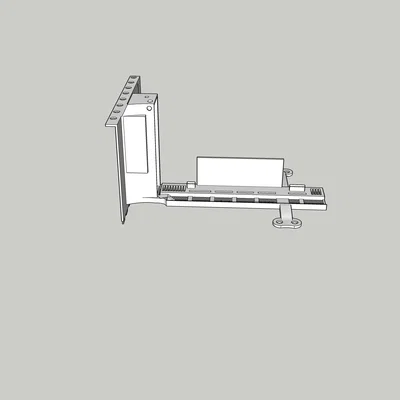 Giá đỡ GPU dựng đứng custom loop cho Bykski N-ICH5090DX3-X (BeQuiet! Light Base 900DX/FX)
