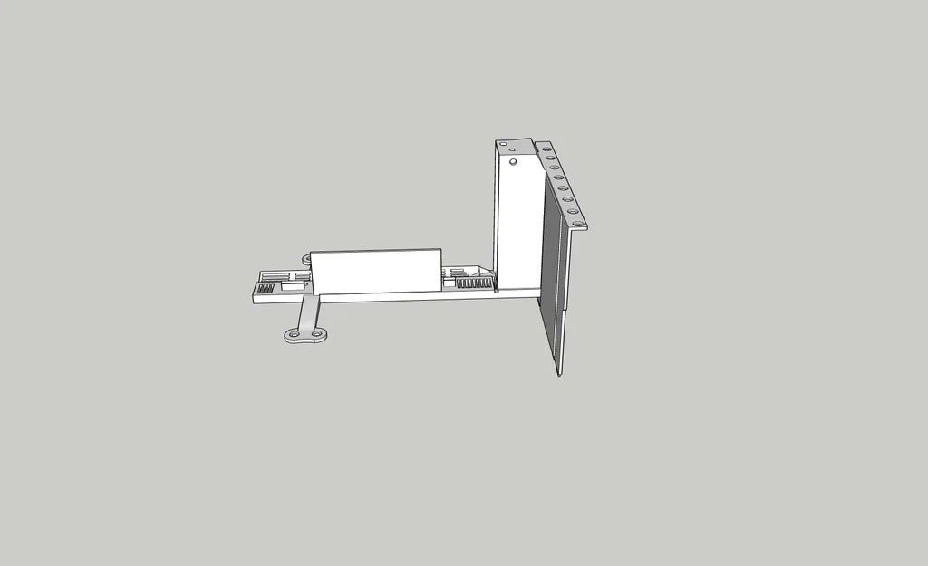 Giá đỡ GPU dựng đứng custom loop cho Bykski N-ICH5090DX3-X (BeQuiet! Light Base 900DX/FX) - Image 3