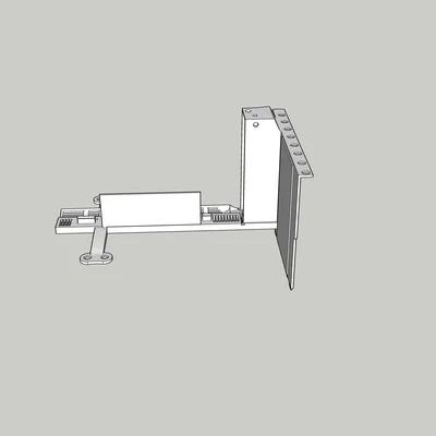 Giá đỡ GPU dựng đứng custom loop cho Bykski N-ICH5090DX3-X (BeQuiet! Light Base 900DX/FX)