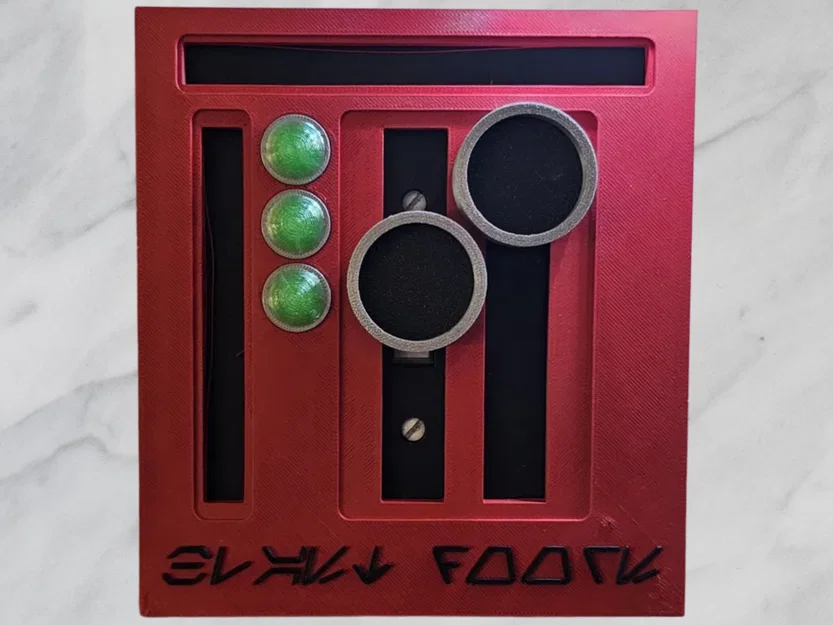 Ốp công tắc đèn Blast Doors (Blast Doors Light Switch Cover) - Image 1