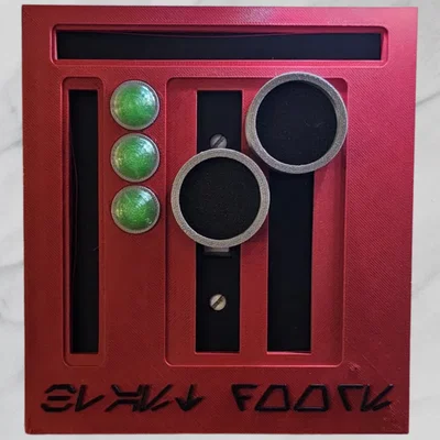 Ốp công tắc đèn Blast Doors (Blast Doors Light Switch Cover)