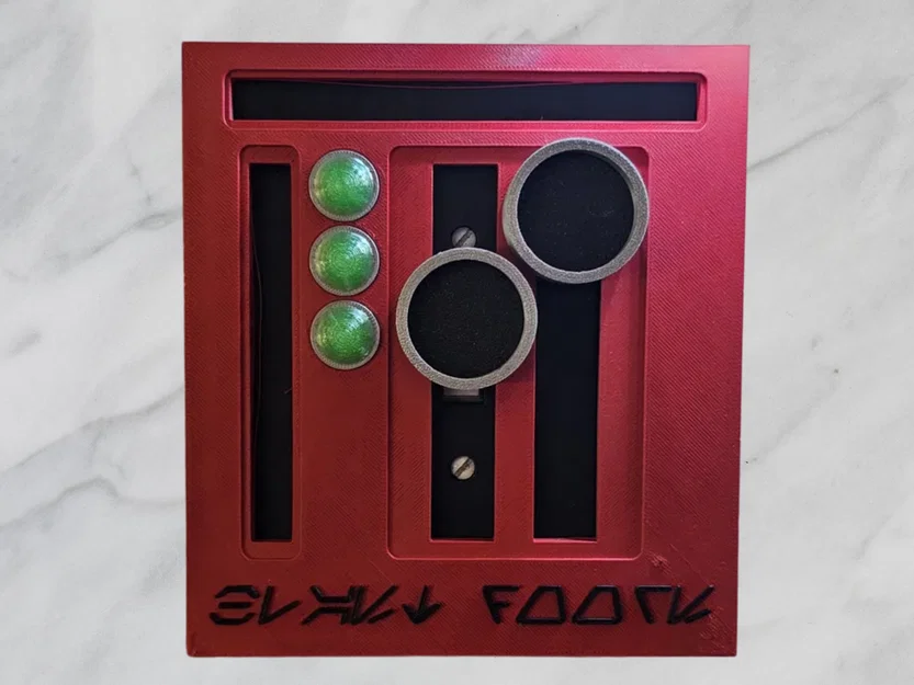 Ốp công tắc đèn Blast Doors (Blast Doors Light Switch Cover) - Image 2