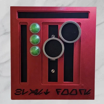 Ốp công tắc đèn Blast Doors (Blast Doors Light Switch Cover)