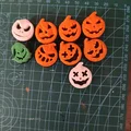 XXHappy Pumpkin Croc Charm: SpookyStep Collection - Thumbnail 4
