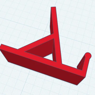Giá đỡ điện thoại in 3D thiết kế tối giản, dễ in tại nhà