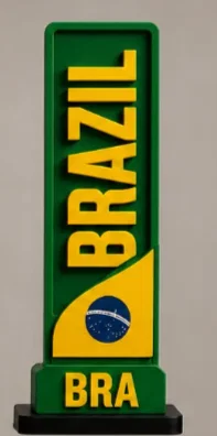 Bảng Tên Quốc Gia Brazil FIFA World Cup 2026 - Image 1