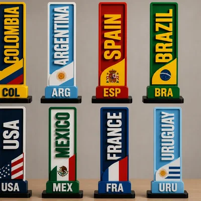 Bảng Tên Quốc Gia Brazil FIFA World Cup 2026