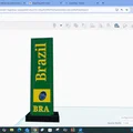 Bảng Tên Quốc Gia Brazil FIFA World Cup 2026 - Thumbnail 3