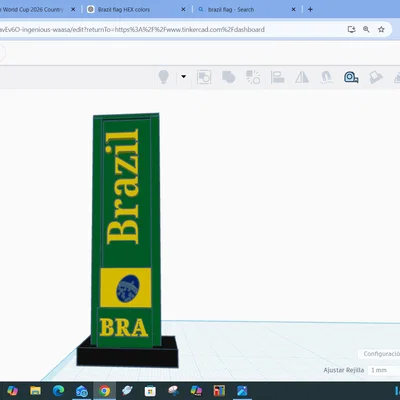 Bảng Tên Quốc Gia Brazil FIFA World Cup 2026