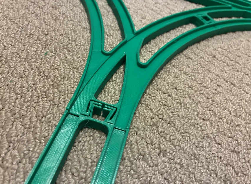 Ray Plarail Xương (Skeleton Plarail Track) – Track thay thế nhẹ, dễ in 3D - Image 3