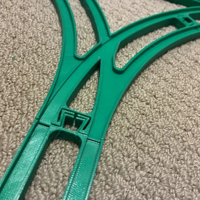 Ray Plarail Xương (Skeleton Plarail Track) – Track thay thế nhẹ, dễ in 3D
