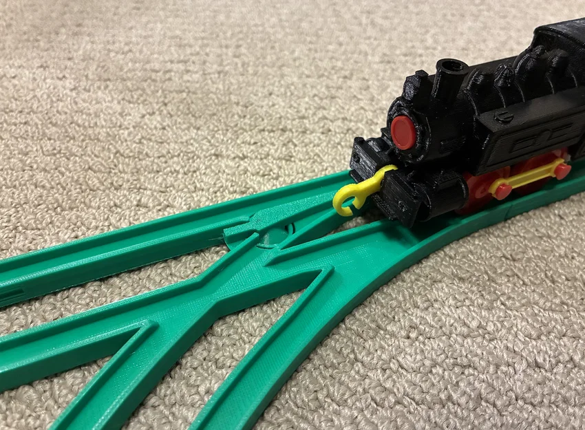 Ray Plarail Xương (Skeleton Plarail Track) – Track thay thế nhẹ, dễ in 3D - Image 4