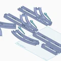 Ray Plarail Xương (Skeleton Plarail Track) – Track thay thế nhẹ, dễ in 3D - Thumbnail 5