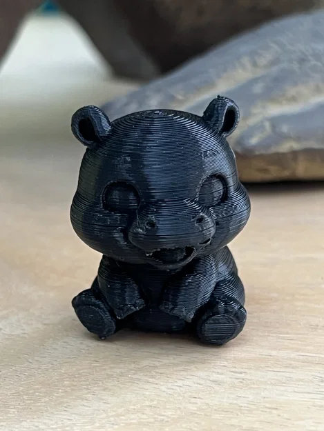 Chibi Hippopotamus – Tượng hà mã chibi dễ thương in 3D - Image 2