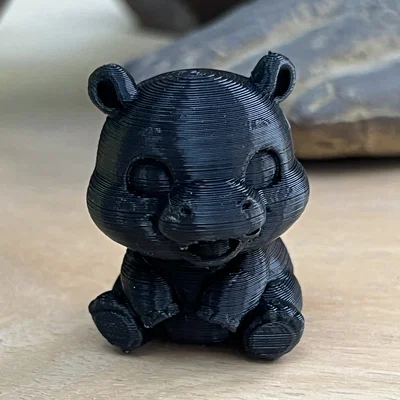 Chibi Hippopotamus – Tượng hà mã chibi dễ thương in 3D