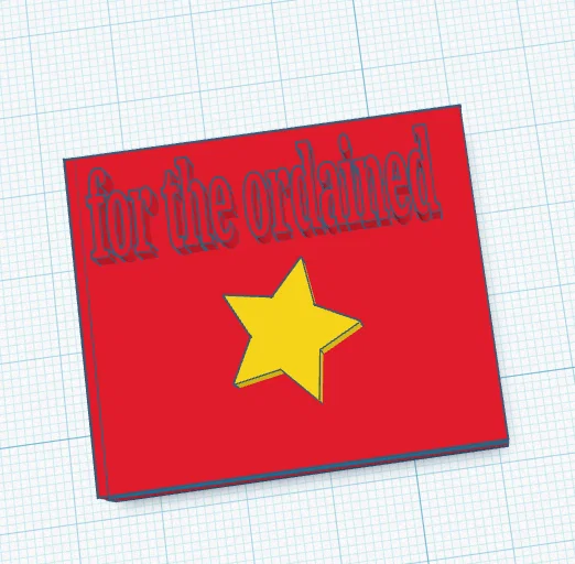 Mô hình trang trí in 3D For The Ordained độc đáo - Image 1