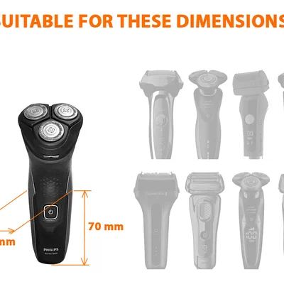 Giá đỡ máy cạo râu điện 3D tiện lợi - Phụ kiện cho phòng tắm