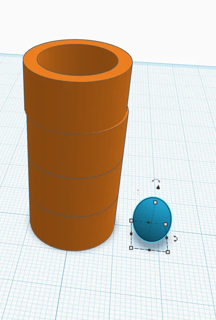 Mô hình 3D Quả cầu nhỏ và Thùng trụ: Thiết kế đơn giản, dễ in - Image 1