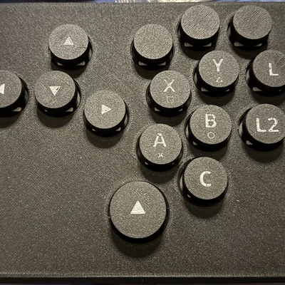 Keycap Nút Arcade cho Cherry Switches