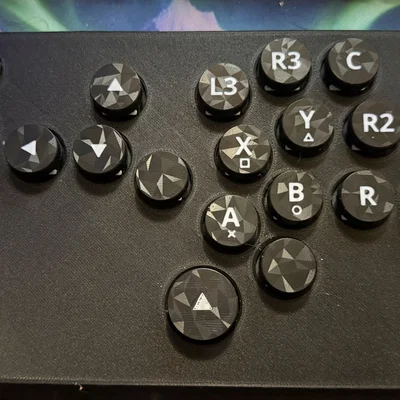 Keycap Nút Arcade cho Cherry Switches