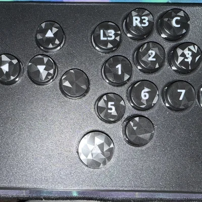 Keycap Nút Arcade cho Cherry Switches