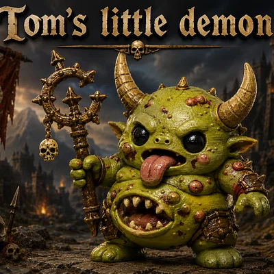 Tom's Little Demon – Mô hình Chibi Mini Fantasy Dễ Thương