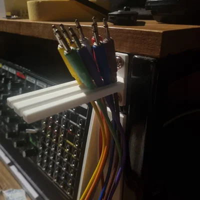 Giá treo cáp Patch Cable cho tủ Rack 19 inch (3D Printed)