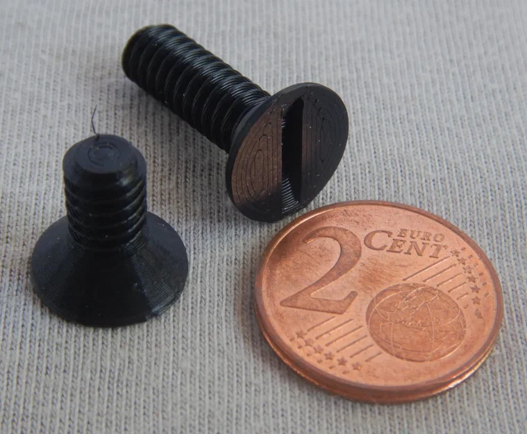 Vít tripod/camera 1/4" UNC đầu chìm (countersunk) – Fotogewinde - Image 1