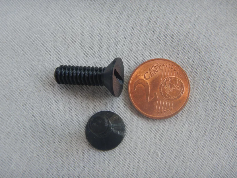 Vít tripod/camera 1/4" UNC đầu chìm (countersunk) – Fotogewinde - Image 3