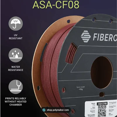 Thiết lập in tối ưu cho PolyMaker Fiberon ASA-CF trên Centauri Carbon