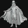 Mô hình 3D nhân vật V (V for Vendetta) chi tiết sắc nét - Thumbnail 2