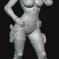 Mô hình 3D The Baroness (GI Joe) tỉ lệ 1:24 cực nét - Thumbnail 2