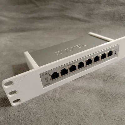 Zyxel GS1200-8 Rackmount 10 inch 1U