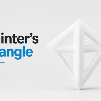 Painter's Triangle: Bộ tam giác kê sơn hỗ trợ làm mộc cực tiện lợi