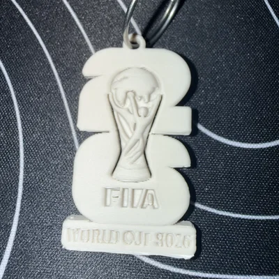 Móc khóa lưu niệm World Cup 2026 thiết kế độc đáo - File in 3D