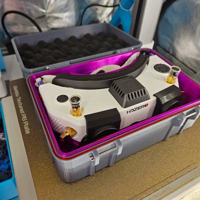 Hộp cứng HDZero Goggle / Goggle 2 (Hard Case) kèm TPU insert