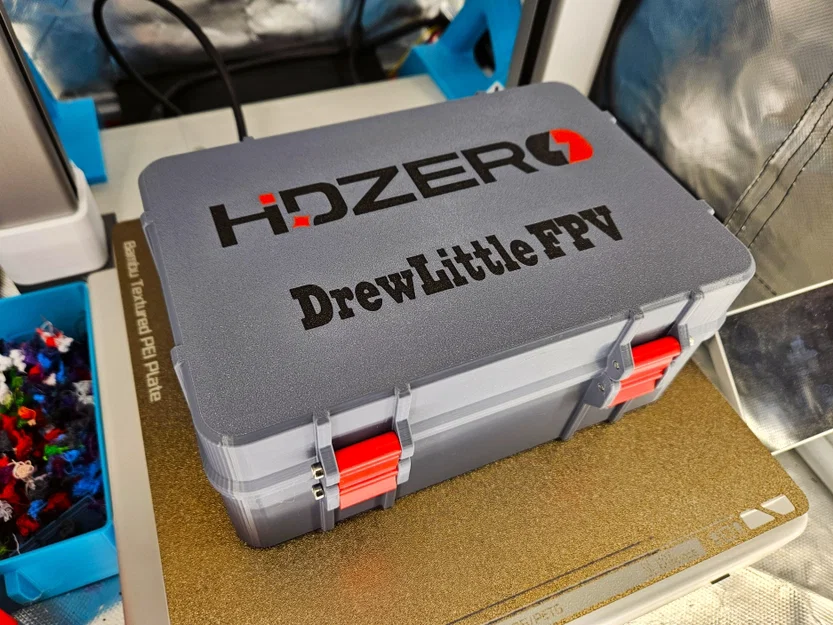 Hộp cứng HDZero Goggle / Goggle 2 (Hard Case) kèm TPU insert - Image 2