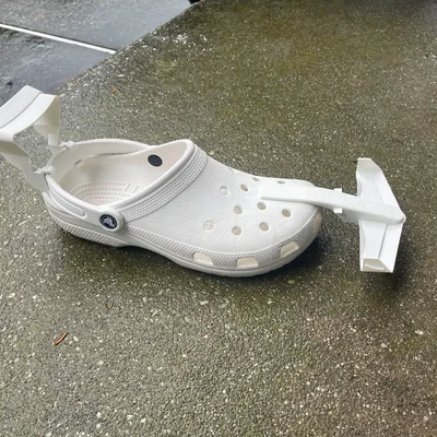 Cánh gió trước F1 cho dép Crocs - Mẫu in 3D trang trí độc đáo