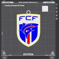 Mặt dây chuyền cổ động viên bóng đá Cabo Verde (FCF) in 3D độc đáo - Thumbnail 1