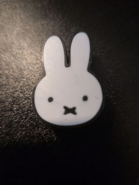 Miffy Clog Charm - Phụ kiện trang trí dép Crocs in 3D siêu đáng yêu - Image 1