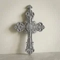 Thánh Giá Tôn Giáo Chạm Khắc Cầu Kỳ (Ornate Religious Cross) - Thumbnail 1