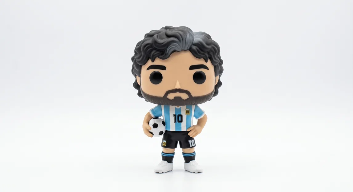Maradona Funko Pop – Mô hình STL in 3D - Image 1