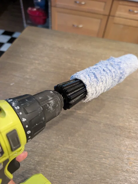 Paint Roller Spinner – Đầu gắn máy khoan vắt khô con lăn sơn - Image 4