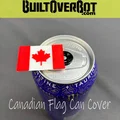 Nắp đậy lon soda cờ Canada (Canadian Flag Soda Can Cover) - Thumbnail 1