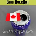 Nắp đậy lon soda cờ Canada (Canadian Flag Soda Can Cover) - Thumbnail 3